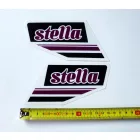 Matrica, lila, 2 db, STELLA