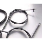 4-részes bowden készlet, szürke, Jawa Babetta 206, 207
