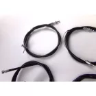 4-részes bowden készlet, fekete, Jawa Babetta 206, 207