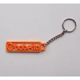 Medál BABETTA, narancssárga