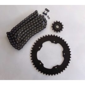  Szekunder meghajtó készlet, lánc, lánckerék, Jawa 350 CL Perak
