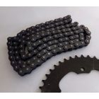 Szekunder meghajtó készlet, lánc, lánckerék, Jawa 350 CL Perak