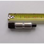 Kilométeróra meghajtó tengely motorblokkban, 12 fogú, átmérő 13,70 mm, Jawa 350 Panelka, Kyvacka