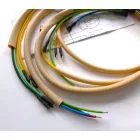 Elektromos kábelköteg, krém színű, Jawa 50 typ 20