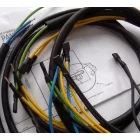 Elektromos kábelköteg, fekete colour, Jawa 50 typ 20
