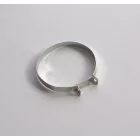 Porvédő szorítógyűrű bilincs, első teleszkóphoz, 56 mm, galvanizált, eredeti, Jawa 634