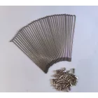 Küllő készlet 36 db, 16 coll, M3x160 mm, korrózióálló, Jawa Babetta