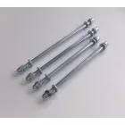 Motorblokk rögzítő csavarok, 4 darab, galvanizált, Jawa Jawetta