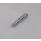 Menetjavító csavar kipufoó könyökhöz, M6-16, M8-18, teljes hossz: 37 mm, Jawa 50