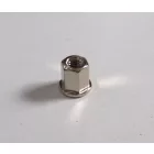 Hengerfej anya M6, vállal, krómozott, Jawa 50