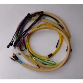   Elektromos kábelköteg, krém színű, Jawa 50 typ 23 MUSTANG
