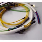 Elektromos kábelköteg, fehér színű, Jawa 50 typ 23 MUSTANG