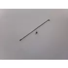 Küllő M3,5-195, krómozott + anya M3,5-18, krómozott, Jawa Special