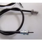 4-részes bowden készlet, fonatos bowdenház, fekete, Jawa 250 Perak