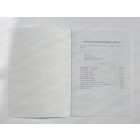 VELOREX 560 oldalkocsi könyv, cseh nyelvű, A5, 11 oldal