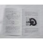 VELOREX 560 oldalkocsi könyv, cseh nyelvű, A5, 11 oldal