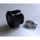 Karburátor légszűrő, 35mm, fekete, Jawa