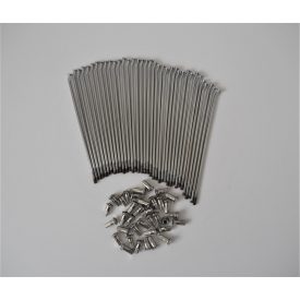 Küllő készlet 36 db, M4x144, 18 coll, króm, Jawa, ČZ