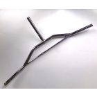 Kormány, merevítővel, króm, Jawa 20-23