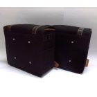 Táska szett, fekete + oldaltáska tartók, Jawa 350 CL Perak, 42 Bobber