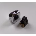 Fényszóró kapcsoló oldalsó kábel kimenettel, krómozott, Jawa, ČZ