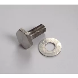  Felső csavar első villa dugattyúhoz, M12/1,25, kulcs 24 mm, rozsdamentes acél, alátéttel, ČZ 476-487