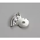 Bowden-vezető bütyök a gázbowdenen az olajszivattyúhoz, Jawa 350 Oilmaster