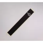 Matrica az üzemanyagtartályra, fekete és ezüst, 255 x 38 mm, Jawa Babetta 210, 225