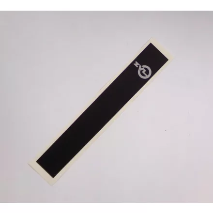 Matrica az üzemanyagtartályra, fekete és ezüst, 255 x 38 mm, Jawa Babetta 210, 225
