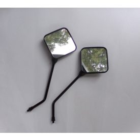   Visszapillantó tükrök. J.+ B. szögletes M8x1,25, műanyag, Jawa, ČZ