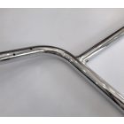 Kormány, merevítővel, krómozott, Jawa 210, 225