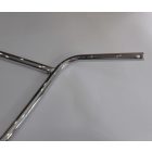 Kormány, merevítővel, krómozott, Jawa 210, 225