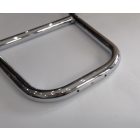 Kormány, merevítővel, krómozott, Jawa 210, 225