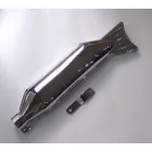 Kipufogódob, krómozott, Jawa 350 SV prototípus