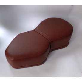 Ülés, műbőr, sötétbarna, Jawa, ČZ