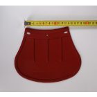 Sárfogó logó nélkül, piros, Jawa, ČZ