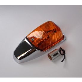 Oldaldekli indexlámpa, narancssárga, króm, Jawa, ČZ