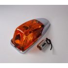 Oldaldekli indexlámpa, narancssárga, króm, Jawa, ČZ