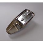 Hátsó lámpa izzófoglalat az oldalsó burkolatok irányjelző lámpájához, króm, Jawa, ČZ