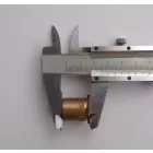 Váltópersely, zárt, 14mm, bronz, eredeti, Jawa, ČZ 250/350