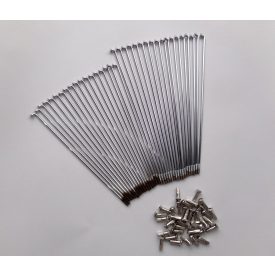 Küllő szett 36 db, első, M3,5, krómozott, Jawa Robot