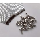 Küllő szett 36 db, első, M3,5, krómozott, Jawa Robot