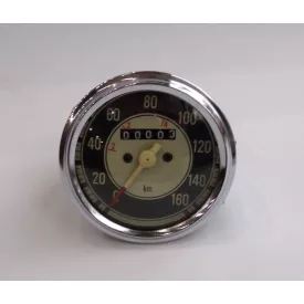 Sebességmérő, fekete, 160 km/h, Jawa Californian, 500 OHC