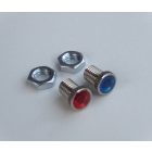 Irányjelző lámpa a fényszóróhoz, 2 darab, piros + kék, Jawa Californian, 634