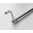 Fékpedál, fekete, komplett, eredeti, Jawa 639-640