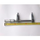 Keréktengely hátsó, komplett, eredeti, Jawa 638-640