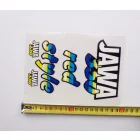 Matrica Jawa 350 Piros Stílusú, kék