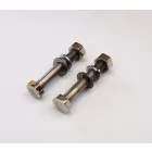 Alsó villatartó csavarok, 2 darab, rozsdamentes acél/polírozott, Jawa Perak, Ogar