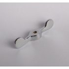 Szárnyas anya első villához, krómozott, Jawa 175 Special, Villiers, 100 Robot