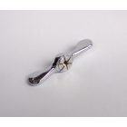 Szárnyas anya első villához, krómozott, Jawa 175 Special, Villiers, 100 Robot